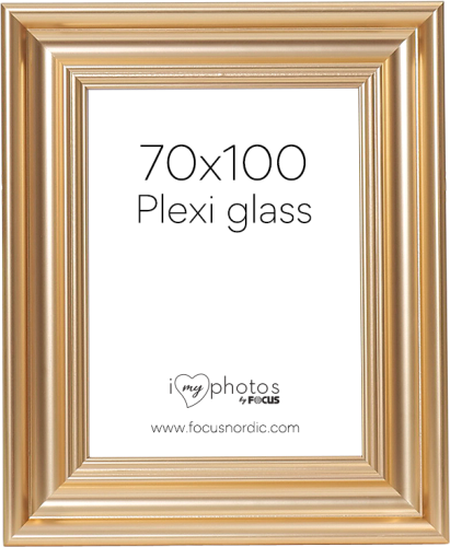 Focus Charleston Gold 70x100 Plexiglass