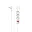Hama prodlužovací přívod, 3x zásuvka schuko, USB-C PD / USB-A QC 18 W, 1,4 m, bílý