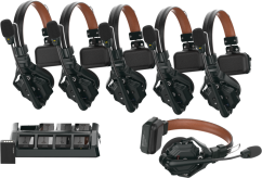 Hollyland Solidcom C1 Pro  Wireless Intercom System with 6 ENC headsets