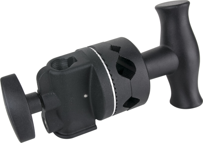 Kupo KCP-200B 2-1/2" Grip Head s velkou rukojetí – černý