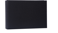 Focus Base Line Canvas Minialbum 10x15 Black