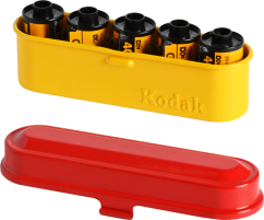 Kodak Film Case 135 (small) red/yellow