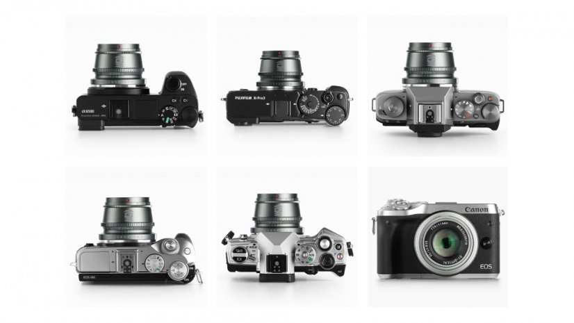 TTArtisan 17mm-35mm-50mm (APS-C) Titanium set objektivů pro Sony E