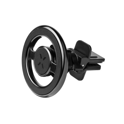 FIXED MagMount Vent Magnetický držák ventilace s podporou MagSafe, kovový, černý