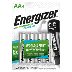 Energizer Recharge Extreme Eco AA 2300mAh 4 pack