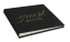 Focus Base Line Canvas Album 20x20 Guestbook Black