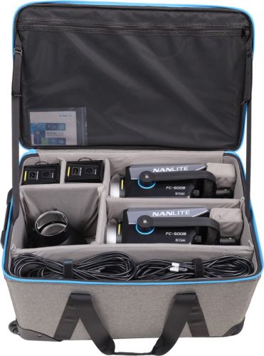 Nanlite FC-500B 2-Light Trolley Case Kit
