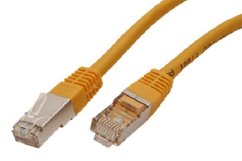 Patch kábel FTP Cat 6, 5m - sárga