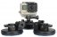 Trojitý prísavný držiak pre kamery GoPro kamery