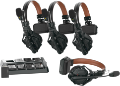 Hollyland Solidcom C1 Pro Wireless Intercom System with 4 ENC headsets
