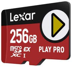 Lexar microSDXC Express PLAY Pro Express 7.1, R900/W600 C10 U3 UHS-I (V30) 256GB