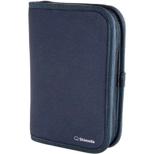 Shimoda Passport Wallet | 2nd Pocket for Receipts & Other Items | Blue