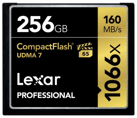 Lexar Professional 1066x CompactFlash 256GB