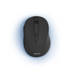 Hama bezdrôtová optická myš MW-400 V2, ergonomická, čierna
