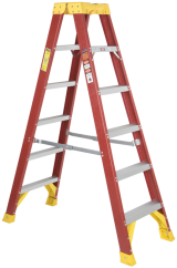 Kupo KFL-T6 Fiberglass ladder Double Sided (180cm)