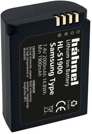 Hähnel HL-S1900, Samsung BP1900  2000mAh, 7.4V, 14.8Wh