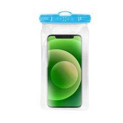 Púzdro FIXED Float s kvalitným uzamykacím systémom a certifikáciou IPX8, modrá