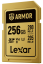 Lexar SDXC ARMOR Gold UHS-II U3, Stainless Steel, IP68 R280/W210 (V60) 256GB
