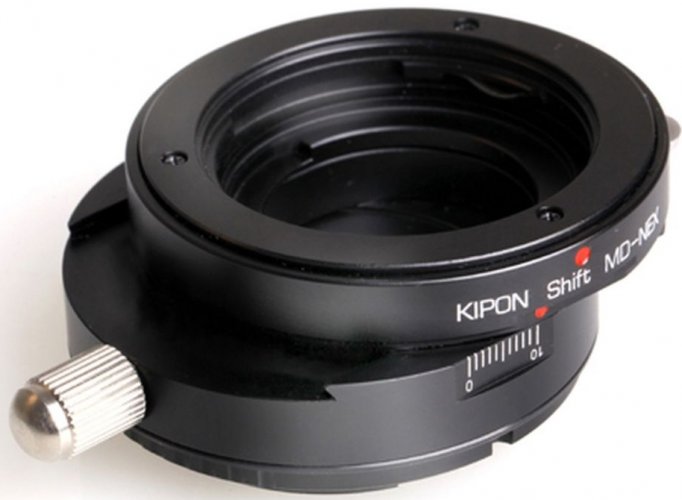 Kipon Shift Adapter von Minolta MD Objektive auf Sony E Kamera