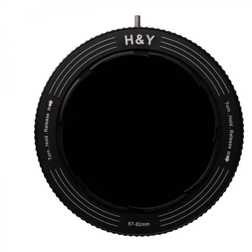 H&Y REVORING 67-82mm with Polariser and VND Variable Step Adapter
