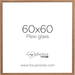 Focus Soul Oak veneer 60X60 Plexi
