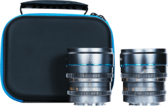 Sirui Cine Lens Nightwalker S35 Kit 16 & 75mm T1.2 E-Mount Metal Grey