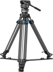 Sirui Pro Video Tripod Kit Rapid Twin-Leg SQ75+VHS10