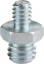 Kupo KS-054 3/8"-16 samec na 1/4"-20 samec závitový adaptér