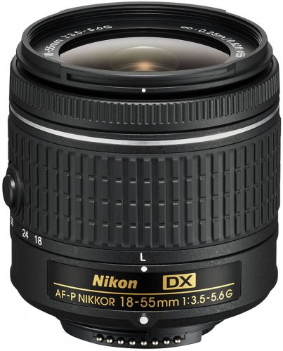 Nikon AF-P DX Nikkor 18-55mm f/3.5-5.6G Lens