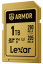 Lexar SDXC ARMOR Gold UHS-II U3, Stainless Steel, IP68 R280/W210 (V60) 1TB