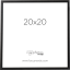 Focus Rock Black 20x20