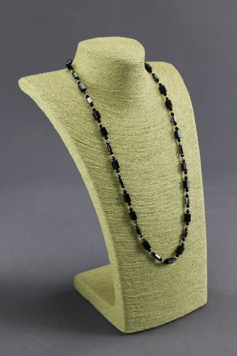 Dekolt, stojánek, stojan na šperky provázkový 36cm zelený (A-14ZEL)