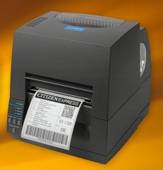 Tlačiareň Citizen CL-S621II 203dpi, RS232/USB, TT, čierna