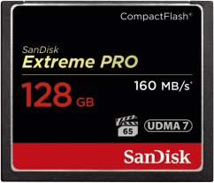 SanDisk Extreme Pro CF 128GB 160 MB/s VPG 65, UDMA 7