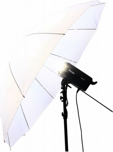 forDSLR štúdiový difúzny dáždnik 153cm biely