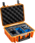 BW Outdoor Cases Type 1000 for Insta360 X4, orange
