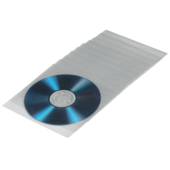 Hama CD/DVD ochranný obal, 100 ks/bal., transparent