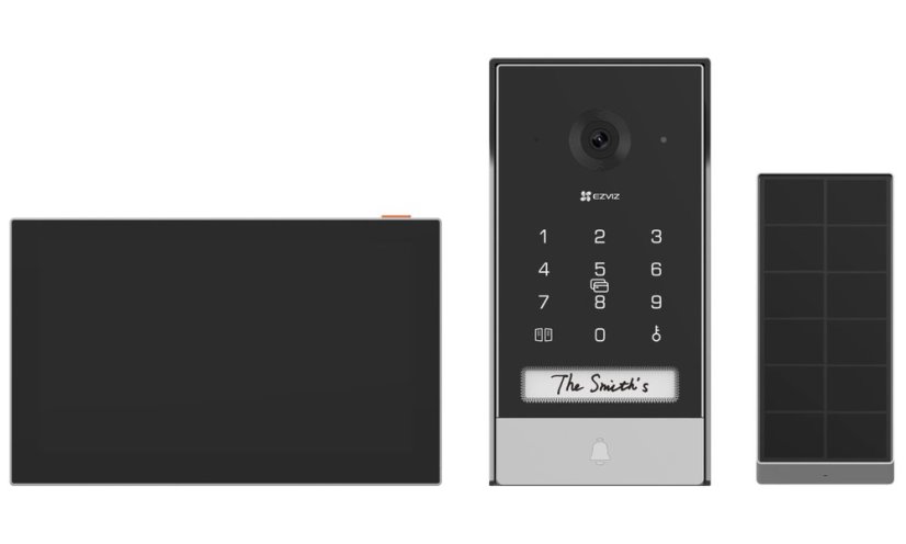 Chytrý zvonek Ezviz EP7 Wi-Fi, 7" dotykový displej, videotelefon