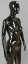 Figurína dámska, čierna lesklá, výška 175cm