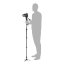 Manfrotto Element MII video monopod s fluidní hlavou | maximální výška 138 cm | nosnost 4 kg | otočný zámek | hmotnost 1,05 kg | destička 501PL