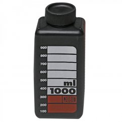 Jobo fľaša so stupnicou 1000 ml (čierna)