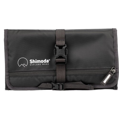 Shimoda Filter Wrap 100 | vhodný pro 4 kulaté nebo čtvercové filtry do 100 mm | velikost 25 × 14 × 3 cm | černá
