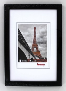 PARIS, fotografia 7x10 cm, rám 10x15 cm, čierny