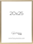 Focus Can-Can Shiny Gold 20x25