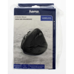 Myš Hama vertikálna ergonomická bezdrôtová, EMW-500, 6 tlačidiel