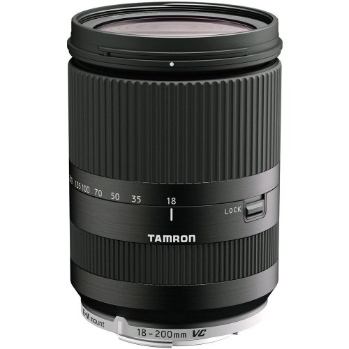 Tamron 18-200mm f/3.5-6.3 Di III VC Objektiv für Canon EF-M Schwarz