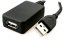 Kabel USB Aktivní prodlužka 5m USB2.0, černá
