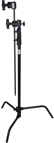 Kupo CL-20MKB 20" Master C-Stojan s Posuvnou Nohou a Rychloupínáním - Černý Kit