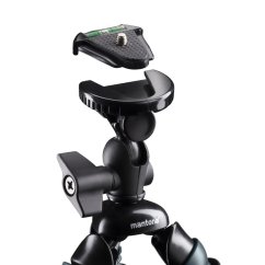 Mantona Armadillo DSLR schwarz grau Mini & Tischstativ 28 cm