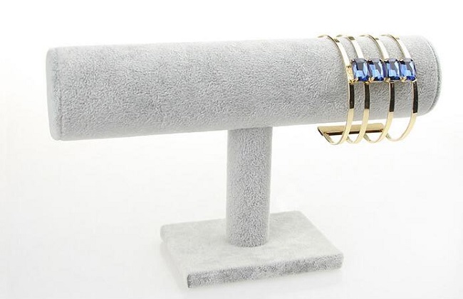 Armbandständer grau, 23 cm